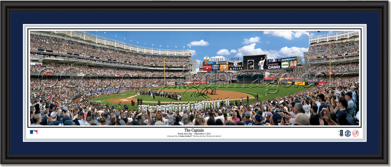 Framed Derek Jeter - Tipping His Cap - New York Yankees