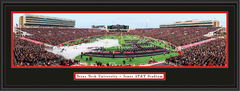Texas Tech Red Raiders Take the Field Framed Print