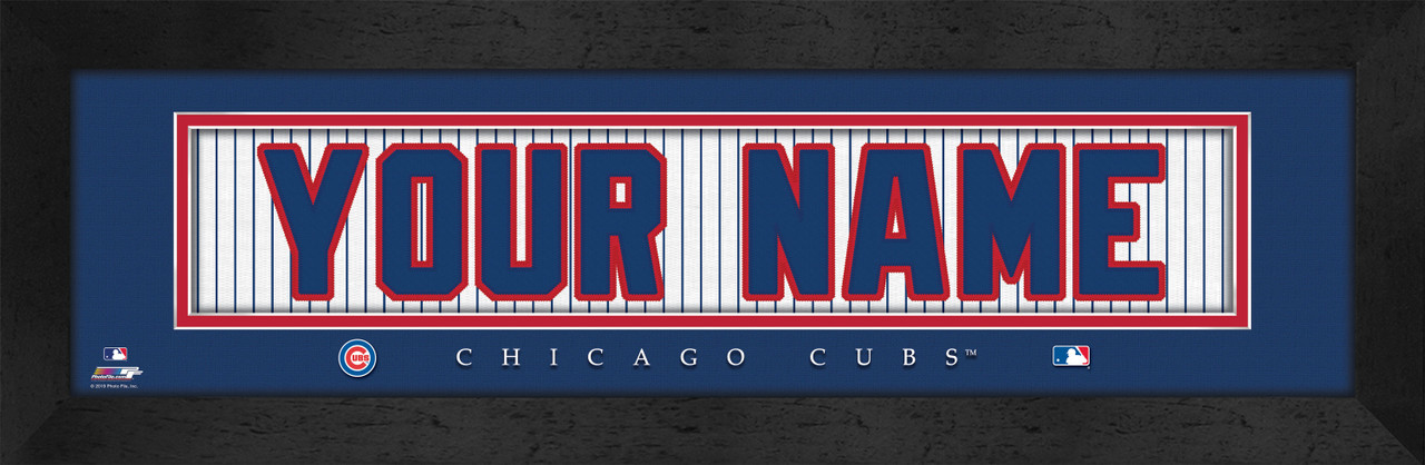 personalized chicago cubs jersey