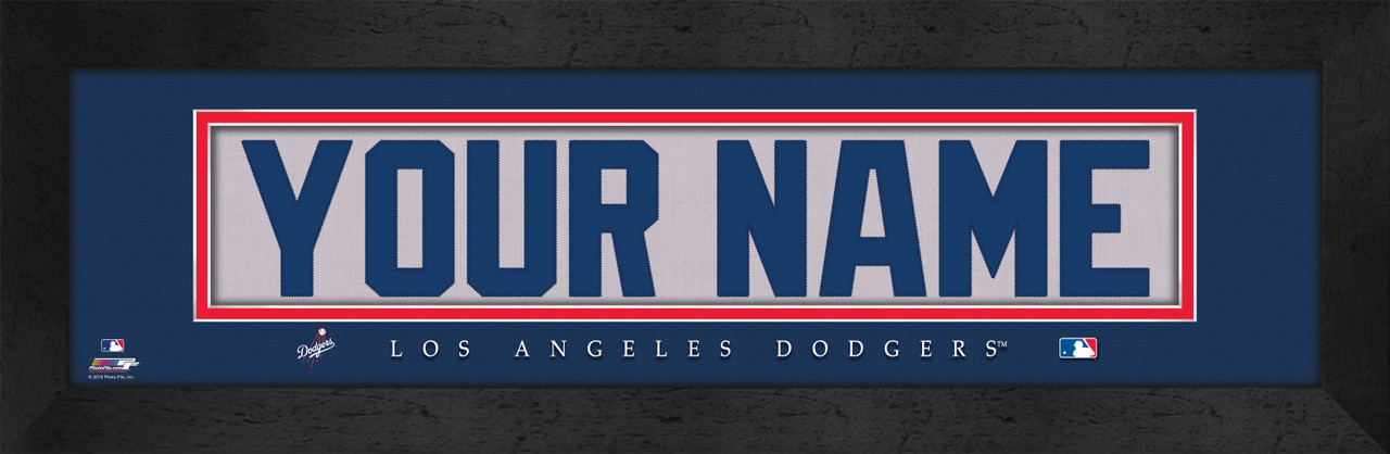 los angeles dodgers personalized jersey