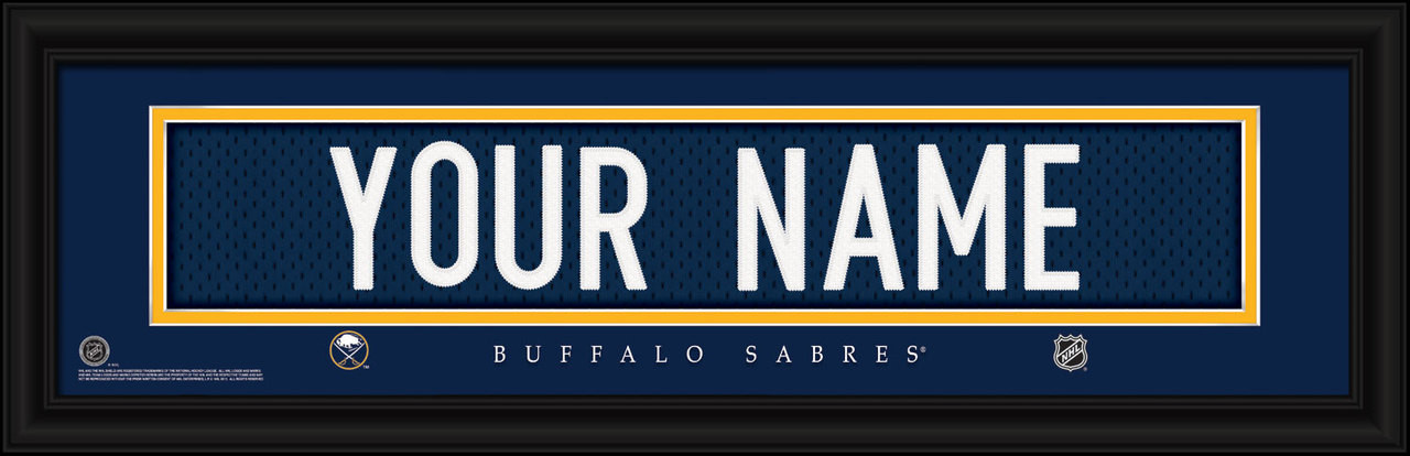 nhl jersey nameplates