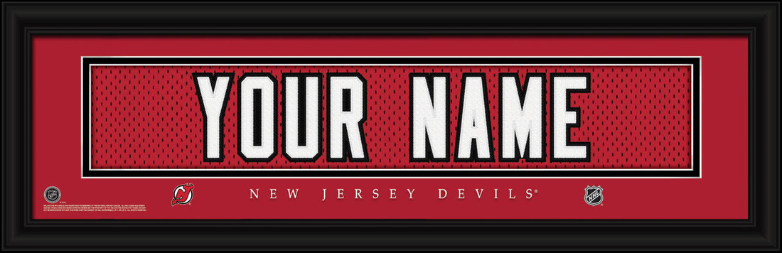 personalized nj devils jersey