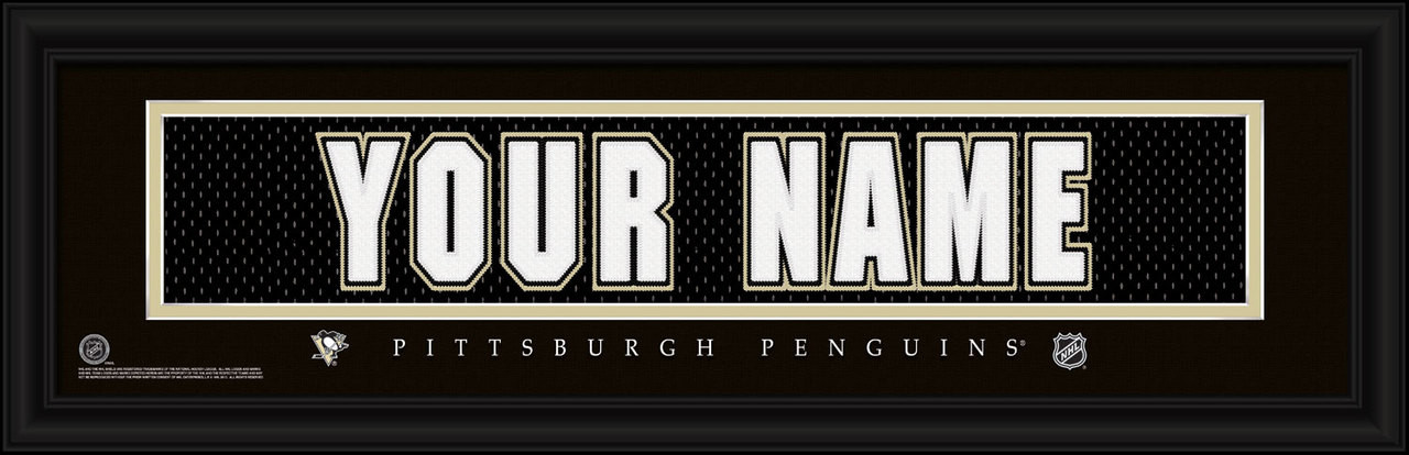 personalized penguins jersey