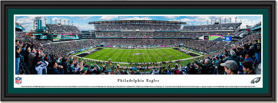 Philadelphia Eagles Flexible Fridge Magnet LINCOLN FINANCIAL FIELD