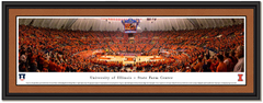 Illinois Basketball Orange Out at State Farm Center Framed Picture
