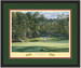 Golden Bell Augusta 12th Hole Framed Golf Art Print