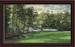 Augusta National 13th Hole Framed Canvas Art framed