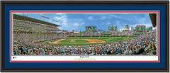Wrigley Field Framed Panoramic Picture Double Mat