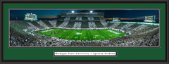 MSU Spartans Stripe the Stadium Framed Picture