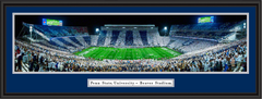 Beaver Stadium Stripe Out Game Framed Picture