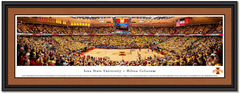 Iowa State Cyclones Basketball Hilton Coliseum Framed Poster