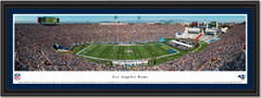 Los Angeles Rams Framed Panoramic Print - Los Angeles Memorial Coliseum