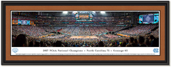 North Carolina 2017 NCAA Championship Basketball Panoramic Picture