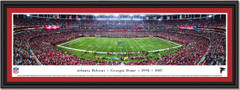 Atlanta Falcons Last Regular Season Game at Georgia Dome Panoramic Framed Picture