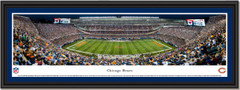 Chicago Bears Soldier Field Night Game Framed Panoramic Picture