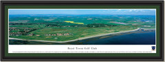 Royal Troon Golf Club Framed Panoramic Picture