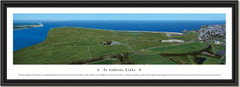 St Andrews Links Golf Aerial Framed Panoramic Picture 
