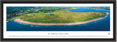 St Andrews Links Inland Golf Aerial Framed Panoramic Picture