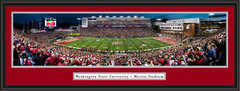 Washington State Cougars Football Martin Stadium Framed Panoramic Picture