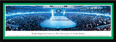 North Dakota Hockey Anthem Framed  Panoramic Picture