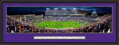 TCU Horned Frogs Football Amon Carter Stadium Framed Panoramic Picture