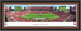 Tampa Bay Buccaneers Raymond James Stadium Framed Panoramic Picture Textured Football Mat and Black Frame