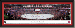 Montreal Canadiens Centre Bell Framed Panoramic Picture 