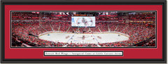 Detroit Red Wings Little Caesars Arena Framed Panoramic Picture