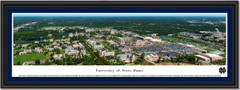 University of Notre Dame Fighting Irish Aerial Notre Dame Stadium Framed Panoramic Picture
