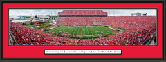 Louisville Cardinals Football Panorama - Papa John's Cardinal Stadium Panoramic Picture