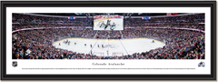 Colorado Avalanche Pepsi Center Framed Panoramic Picture