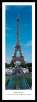 Eiffel Tower Daytime Framed Panoramic Picture