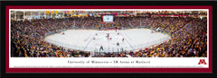 Minnesota Golden Gophers Hockey Mariucci Arena Framed Panoramic