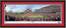 Los Angeles Angels Opening Day Framed Panoramic Picture Double Matting and Black Frame