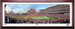 Los Angeles Angels Opening Day Framed Panoramic Picture No Matting and Cherry Frame