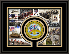 Army Memories and Milestones Framed Picture