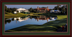 Sawgrass Country Club Framed Panoramic Picture