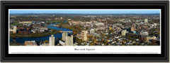 Harvard Square Skyline Framed Panoramic Picture