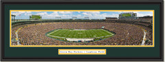 Green Bay Packers Lambeau Field Framed Panoramic Print