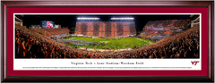 Virginia Tech Football Lane Stadium/Worsham Field Framed Print 