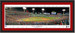 2018 World Series First Pitch Framed Panoramic -- SIGNATURE EDITION -- Single Matting and Black Frame