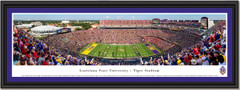 LSU Football Tiger Stadium Framed Panoramic 