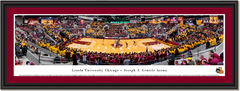 Loyola Ramblers Basketball Joseph J. Gentile Arena Framed Print 