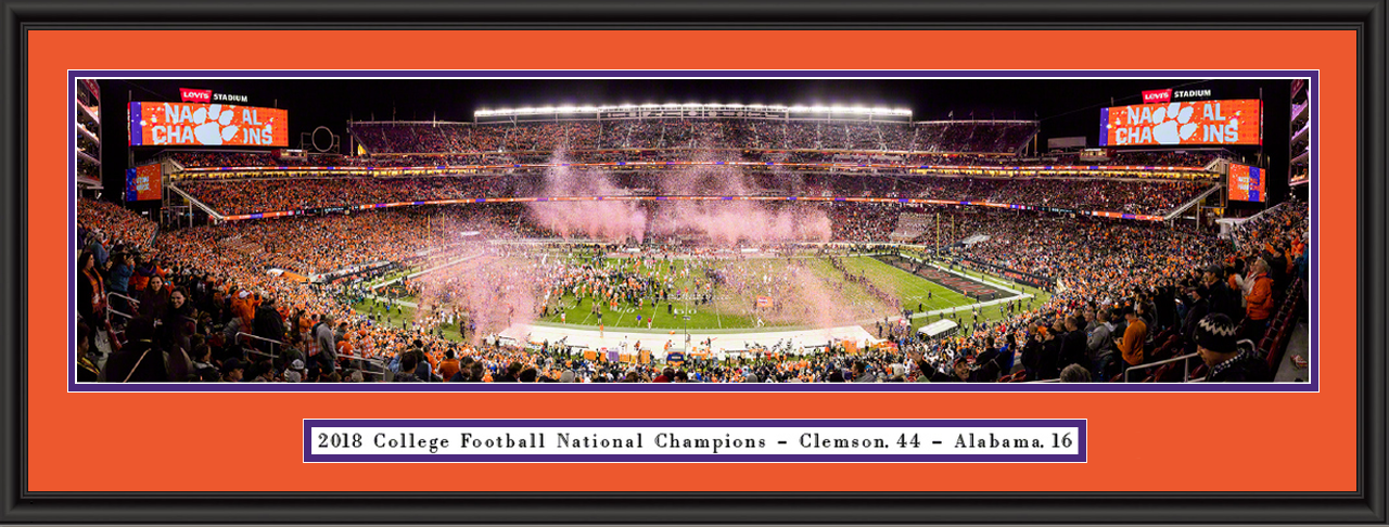 Clemson 2018 National Championship Car Flags – clemsonframeshop