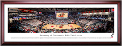 Cincinnati Bearcats Basketball Fifth Third Arena Framed Print
