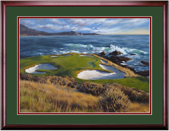 Pebble Beach - View on the 7th Hole 
