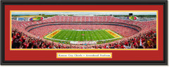 Kansas City Chiefs Arrowhead Stadium Framed Panoramic Print