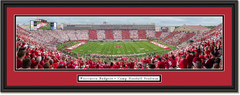 Wisconsin Badgers Football Camp Randall Stadium Framed Panoramic Print