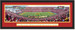 Iowa State Cyclones Football Jack Trice Stadium Framed Panoramic Print Double Matting and Black Frame
