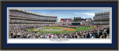 Inaugural Game at Yankee Stadium Framed Panoramic Print